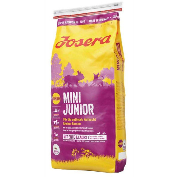 Josera Mini Junior сухий корм для цуценят дрібних порід 900г Josera Mini Junior сухий корм для цуценят дрібних порід 900г