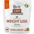 Brit Care Dog Hypoallergenic Weight Loss гипоаллергенный корм для собак с лишним весом с кроликом 1 кг