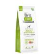 Brit Care Dog sustainable Adult medium корм для собак средних пород с курицей и насекомыми 3 кг