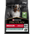 Purina Pro Plan Medium Sensitive Сухой корм для взрослых собак средних пород с чувствительным пищеварением 3 кг