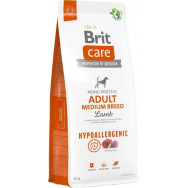 Brit Care Dog Hypoallergenic Adult Medium Breed Сухой корм для собак средних пород гипоаллергенный с ягненком 12 кг