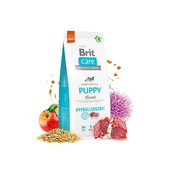 Brit Care Dog Hypoallergenic Puppy Сухий корм для цуценят гіпоалергенний з ягням 12 кг -
                                                        Фото 2