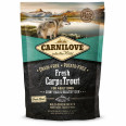Carnilove Fresh Carp Trout for Adult dogs Сухой корм для взрослых собак всех пород с карпом и форелью 1,5 кг