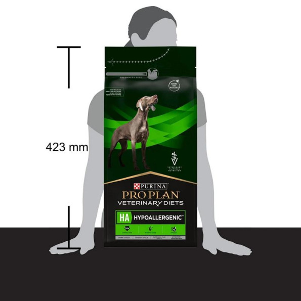 Purina Pro Plan Veterinary Diets HA Hypoallergenic Сухий корм для собак у разі харчової алергії 1,3 кг -
                                                        Фото 3