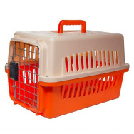 Переноска IATA с металлической дверью оранжево-бежевая до 50 кг (91x66x68 см) Переноска IATA с металлической дверью оранжево-бежевая до 50 кг (91x66x68 см)