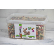 Lolo pets Корм для хом'яків і кроликів овочево-фруктовий мікс 1,6 кг 71063 Lolo pets Корм для хом'яків і кроликів овочево-фруктовий мікс 1,6 кг 71063
