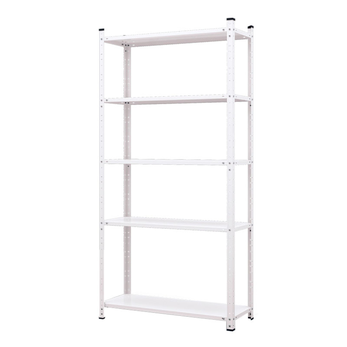 Стеллаж металлический полочный Белый 5 полок МИА-116 для гаража ...