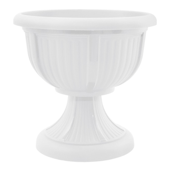 Вазон з підставкою ЛЕОН 31х29 Белый