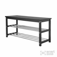 Банкетка деревянная НАХОДКА черная