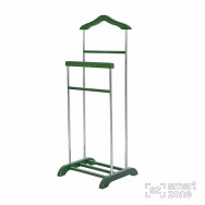 Вешалка для одежды напольная из дерева ТОКИО малахит