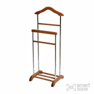 Вешалка для одежды напольная из дерева ТОКИО орех