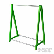 Вішалка підлогова дитяча ЛЕВ зеленый