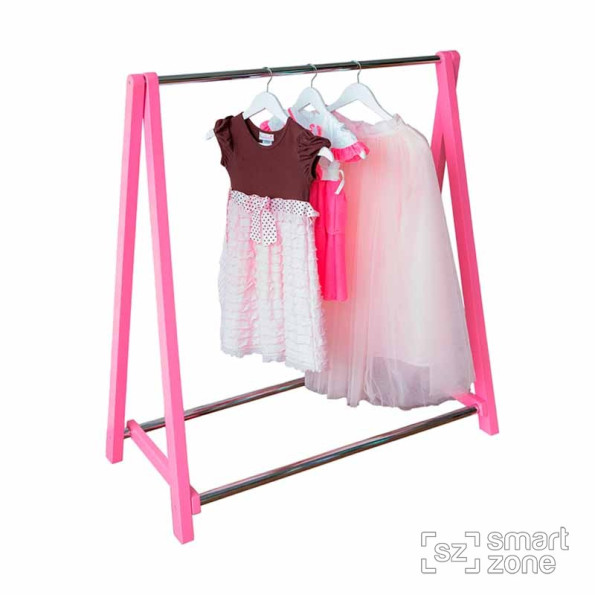 Вешалка напольная детская для одежды из дерева ЛЕВ розовый -
Фото 2 Вешалка напольная детская для одежды из дерева ЛЕВ розовый -
Фото 2