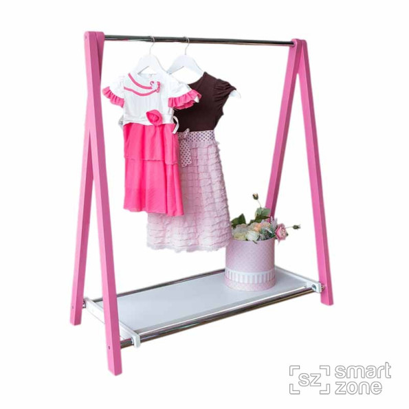 Вешалка напольная детская для одежды из дерева ЛЬВЕНОК розовый -
Фото 2 Вешалка напольная детская для одежды из дерева ЛЬВЕНОК розовый -
Фото 2