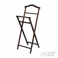 Вешалка для одежды напольная из дерева ЭКОНОМ венге