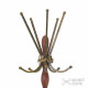 Напольная стойка-вешалка для одежды из дерева АИДА коричневый -
                                                        Фото 2