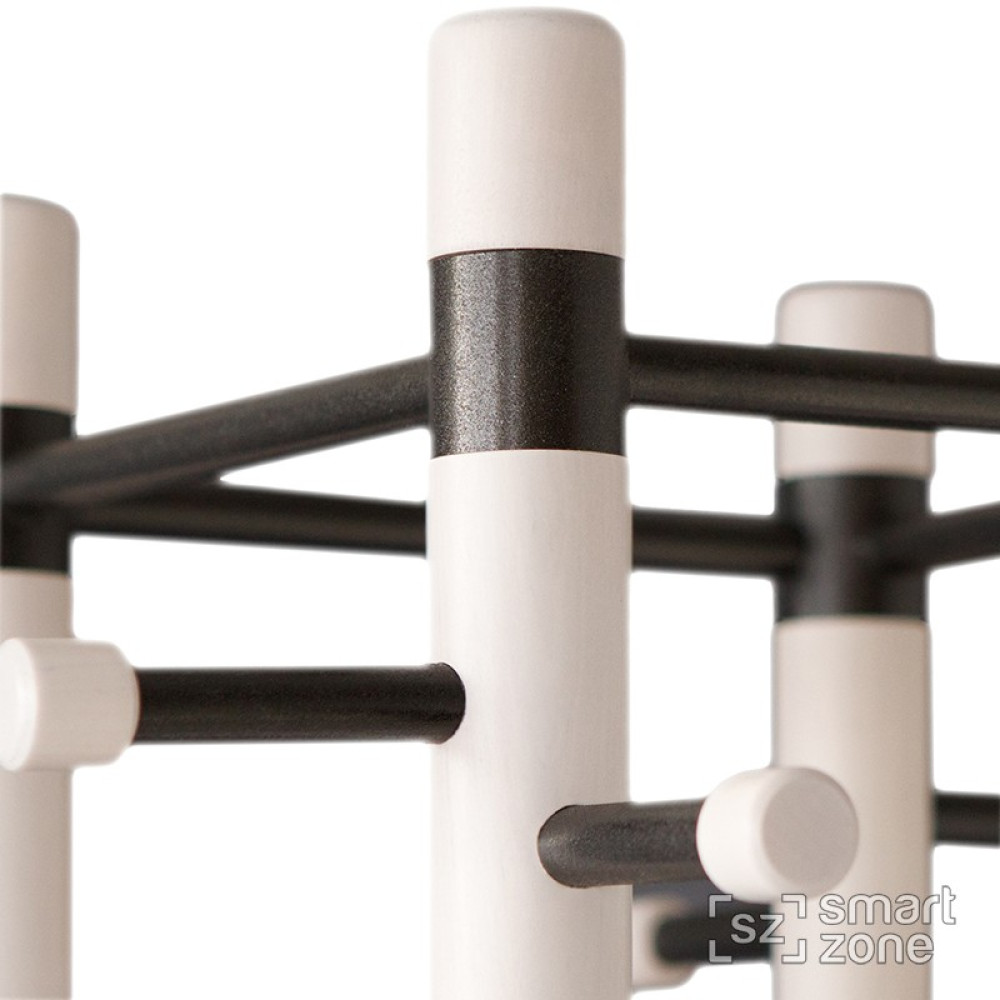 Вішалка підлогова РОТТЕРДАМ молочно-чорний - Фото 2