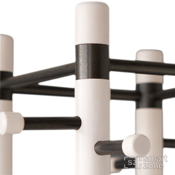 Вішалка підлогова РОТТЕРДАМ молочно-чорний -
                                                        Фото 2