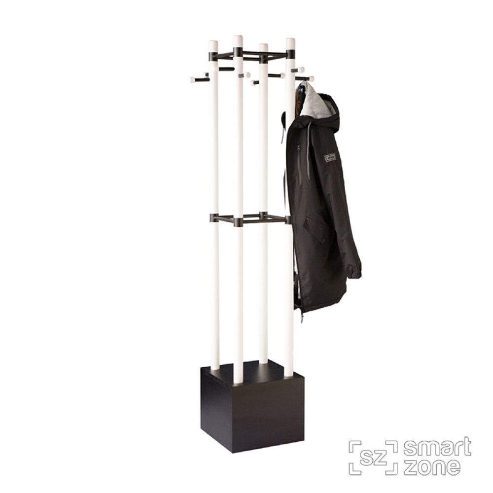 Вішалка підлогова РОТТЕРДАМ молочно-чорний - Фото 4