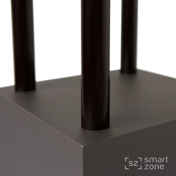 Напольная стойка-вешалка для одежды из дерева РОТТЕРДАМ черный-графит -
                                                        Фото 4