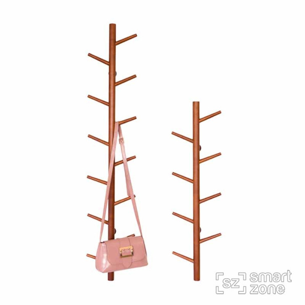 Настенная вешалка ВИЧУГА коричневая -
                                                        Фото 2