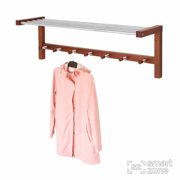 Настенная вешалка ОСЛО коричневая -
                                                        Фото 2