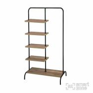 Стійка для одягу ЛАРЕДО дуб сонома 185x100x48