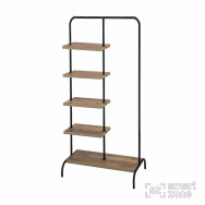 Стійка для одягу ЛАРЕДО дуб сонома 210x100x48