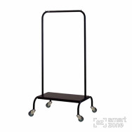 Стійка для одягу ПОМОНА венге 140x70x48 на колесиках