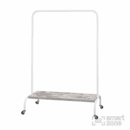 Стійка для одягу ПРОВО кантри 140x100x48 на колесиках