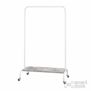Стійка для одягу ПРОВО кантри 165x100x48 на колесиках