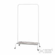 Стійка для одягу ПРОВО кантри 190x100x48 на колесиках