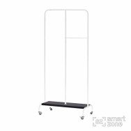 Стійка для одягу РИНО венге 190x100x48 на колесиках