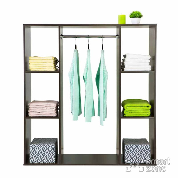 Напольная стойка для одежды с полками ДЕНВЕР венге -
                                                        Фото 2