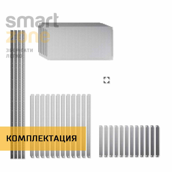 Стелаж металевий 300х60х40 см ЦИНК 6 полиць із металу ХАРДІ-ПРО-7868 для дому, магазину, складу -
                                                        Фото 7