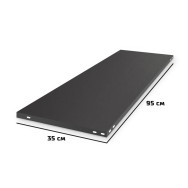 Полка ЧЕРНАЯ 95х35 см металлическая