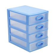 Мінікомод блакитний 4 ящики Констанція 27х19х26см