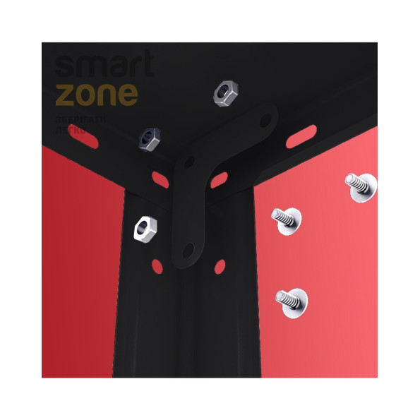 Комплект из двух стеллажей металлических 5 полок из металла с доставкой ЧЕРНЫЕ РИОЛА-88/2 (х2) -
                                                        Фото 4