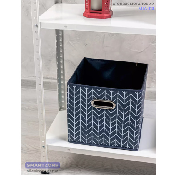 Стелаж металевий 150х75х30 см БІЛИЙ 4 полиці МІА-113 на кухню, у ванну, для квітів -
                                                        Фото 8